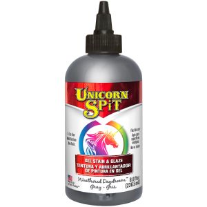 Unicorn Spit Wood Stain and Glaze 8oz Weathered Daydream