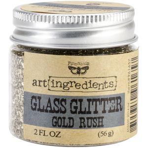 Finnabair Art Ingredients Glass Glitter 2oz Gold Rush