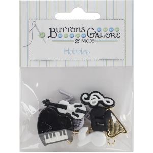 Buttons Galore Button Theme Pack-Music