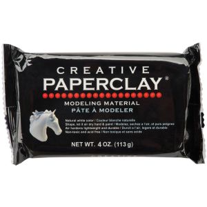 Creative Paperclay 4oz-White