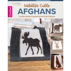 Leisure Arts Wildlife Cable Afghans