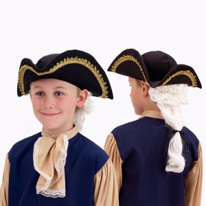 Forum Novelties Kids Colonial Hat With Wig
