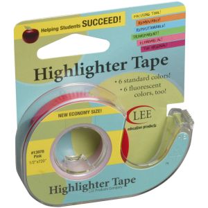Lee Products Crafter s Easy See Removable Tape .5 inch X720 inch Pink