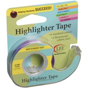 Lee Products Crafter s Easy See Removable Tape .5 inch X720 inch Purple