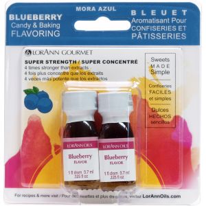Candy And Baking Flavoring .125oz 2 Per PkgBlueberry