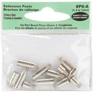 Pioneer Extension Posts 5mm 8mm and 12mm Variety Pack 12 Per Pkg 