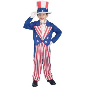 Forum Novelties Patriotic Party Uncle Sam Costume Child Large
