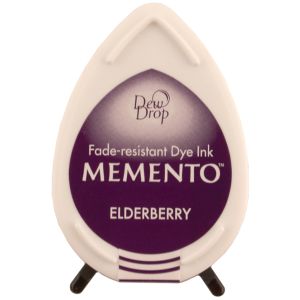 Memento Dew Drop Dye Ink Pad-Elderberry