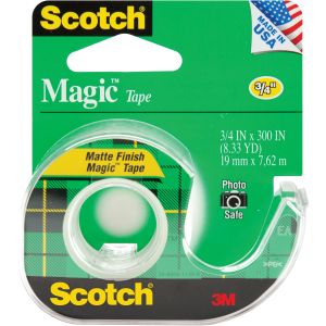 Scotch Magic Tape .75 Inch X300 Inch