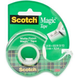 Scotch Magic Tape .75 inch X650 inch 