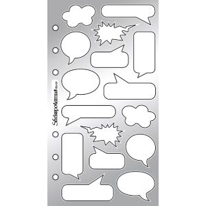 Sticko Stickers Comic Book Captions