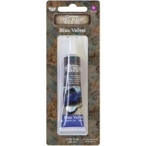 Finnabair Art Alchemy Opal Magic Wax .68 Fluid Ounce Blue Velvet