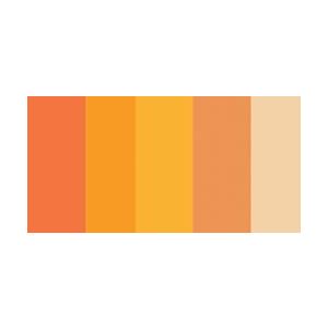 Orange Shd Quilling Mixed Pack