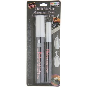 Bistro Chalk Marker Set 2 Per Pkg White
