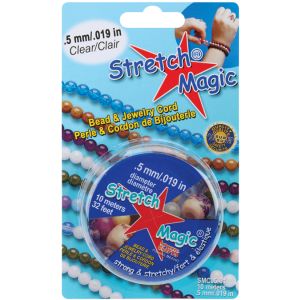 Stretch Magic Bead and Jewelry Cord .5mmX10m Clear