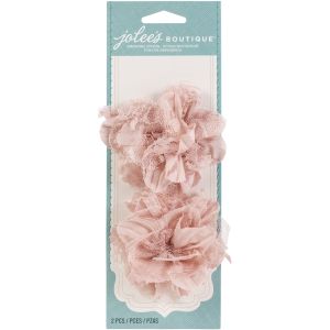 Jolee's Boutique Dimensional Stickers-Mauve Lace F