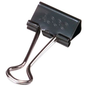 Acco Binder Clips 12 Per Pkg .75 inch 