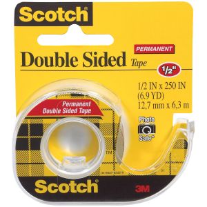 Scotch Permanent Double-Sided Tape-.5