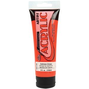 essentials(TM) Acrylic Paint 4oz-Cadmium Orange