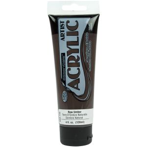 essentials(TM) Acrylic Paint 4oz-Raw Umber