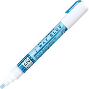 Kuretake Zig Memory System 2 Way Glue Display 12 Per Pkg Chisel Tip