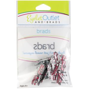 Eyelet Outlet Shape Brads 12 Per Pkg First Responder