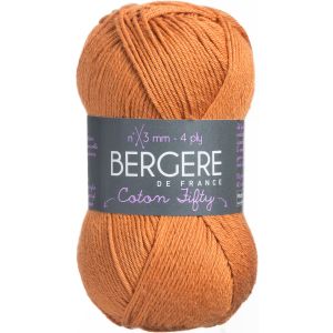 Bergere De France Coton Fifty Yarn Gingembre 1 Pack of 1 Skein