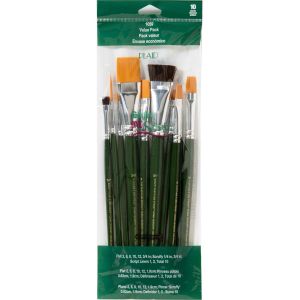 One Stroke Brush Set 10 Per Pkg