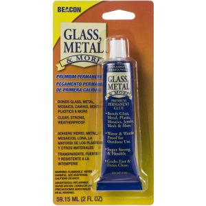 Glass Metal and More Premium Permanent Glue 2oz