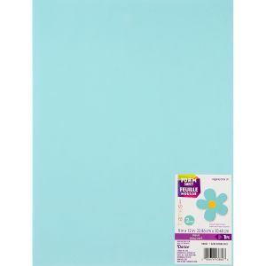 Foam Sheet 9 inch X12 inch 2mm Aqua