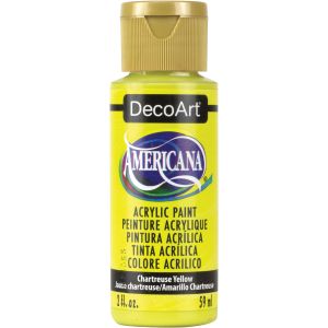 Americana Acrylic Paint 2oz Chartreuse Yellow