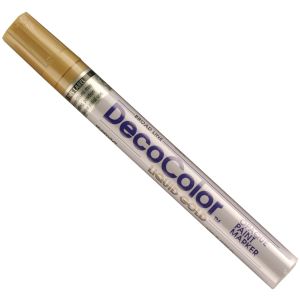 DecoColor Broad Opaque Oil-Based Paint Marker Open Stock-Gold