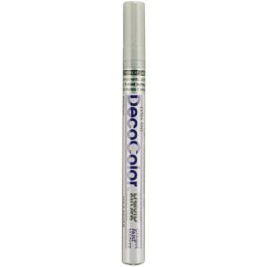 Decocolor Extra Fine Oil-Based Opaque Paint Marker Open Stck-Silver