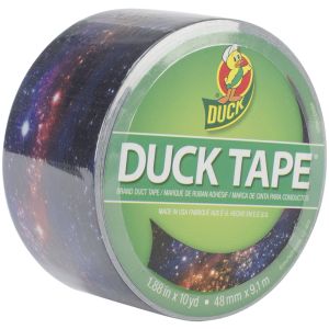 Patterned Duck Tape 1.88 inch X10yd Galaxy
