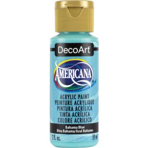 Americana Acrylic Paint 2oz Bahama Blue Opaque