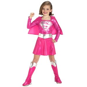 Rubies Pink Child Supergirl Costume Toddler