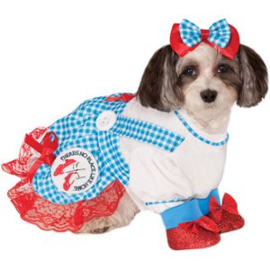 Wizard Of Oz Pet Costume X Large Dorothy