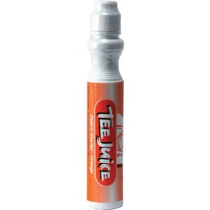 Jacquard Tee Juice Broad Point Fabric Marker Open Stock Orange