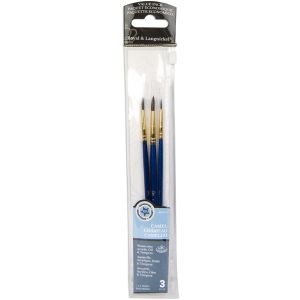 Sable Value Pack Brush Set-3 Per Pkg Item ID - 325093_b2b