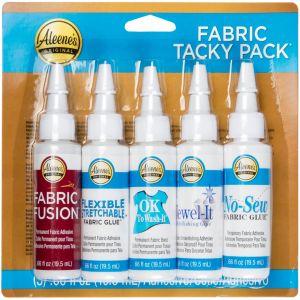 Aleene's Try Me Size Fabric Tacky Pack 5 Per Pkg -.66oz