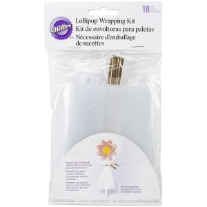 Lollipop Wrapping Kit Makes 18 1 pack of 54 pieces