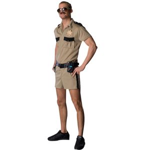 Rubies Costume Co Reno 911 Dangle Costume Brown Standard