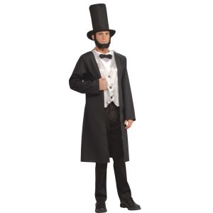 Forum Patriotic Party Collection Abraham Lincoln Costume Black Standard