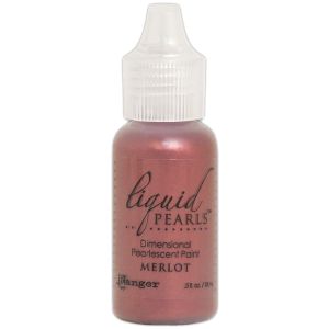 Liquid Pearls Dimensional Pearlescent Paint .5oz-Merlot