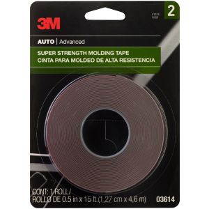 3M Super Strength Molding Tape .5 inch X15 