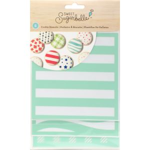 Sweet Sugarbelle Decorating Stencil 8 Per Pkg Patterns