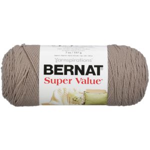 Bernat Super Value Solid Yarn Clay 1 Pack 1 Skein