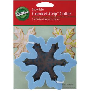 Comfort Grip Cookie Cutter 4inches Snowflake 1 Pack of 1 Piece