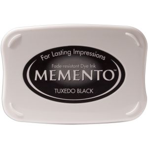 Memento Dye Ink Pad Tuxedo Black