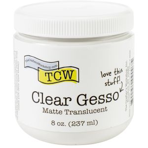 Crafter s Workshop Gesso 8ozClear